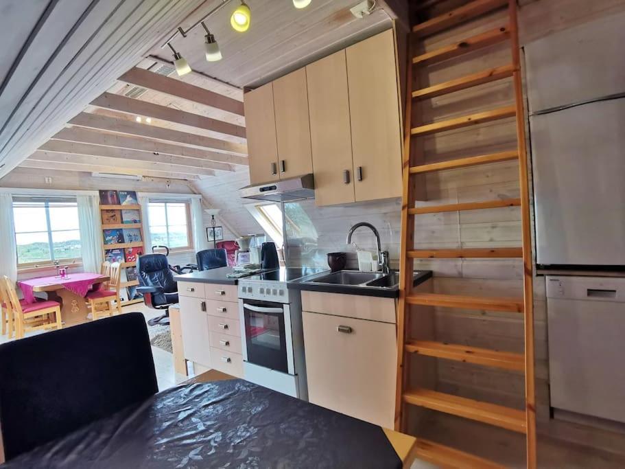 Topfloor Apartment Separate Entranc Nice View Stord Fitjar Ngoại thất bức ảnh
